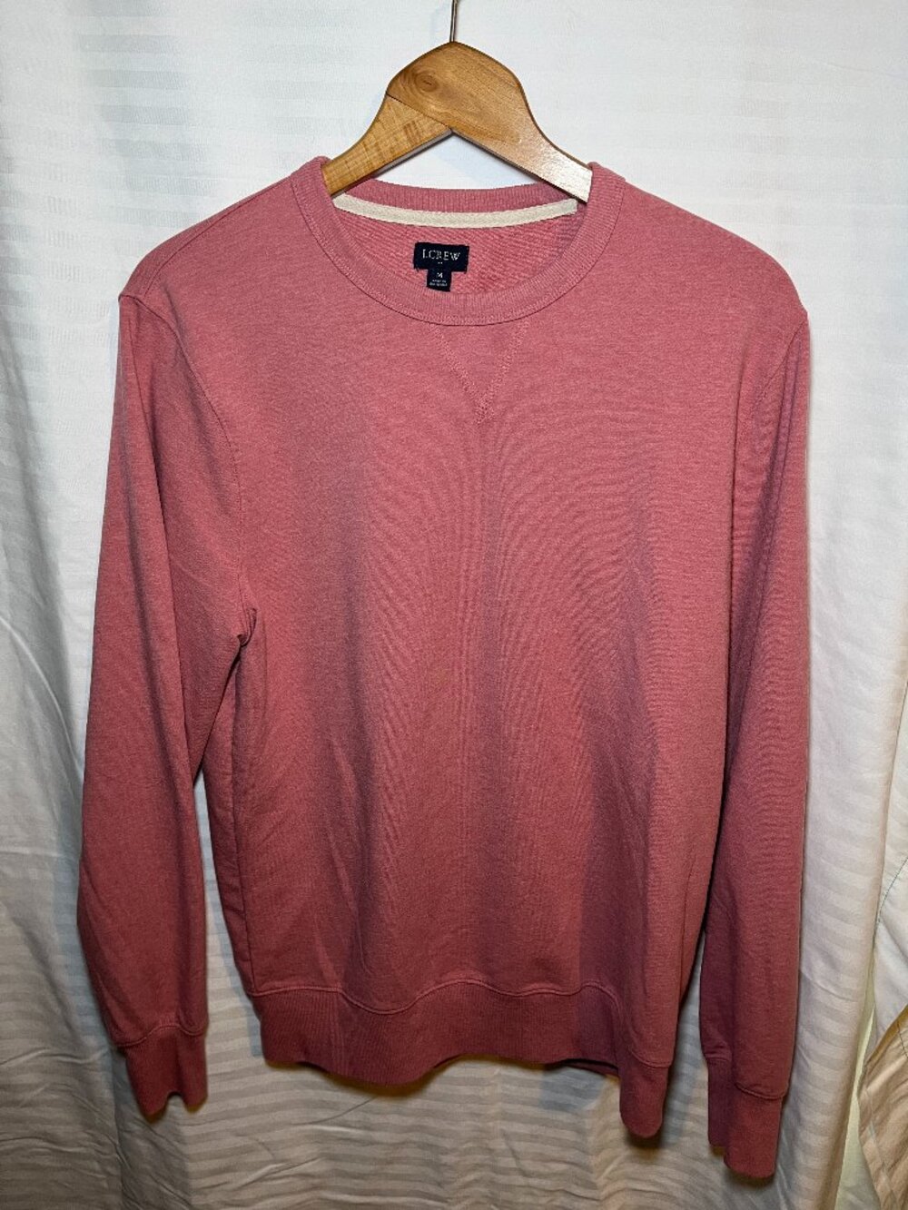 J.Crew Pink Crewneck Sweatshirt Medium